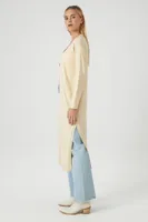 Women's Duster Cardigan Sweater in Cream Small