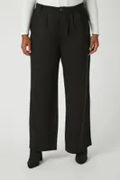 Women's Wide-Leg Trouser Pants