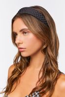 Textured Headband in Black