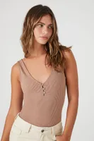 Women's Ribbed Tank Bodysuit