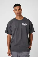 Men Cerveza Modelo Graphic Tee in Grey Small