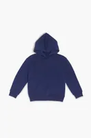 Girls Drop-Sleeve Hoodie (Kids) in Navy, 5/6