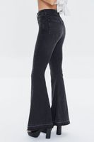 Women's High-Rise Flare Jeans in Black, 31