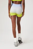 Women's Seamless Active Gradient Biker Shorts