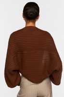 Women's Batwing Open-Front Cardigan Sweater