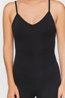 Women's Active Cami Romper in Black