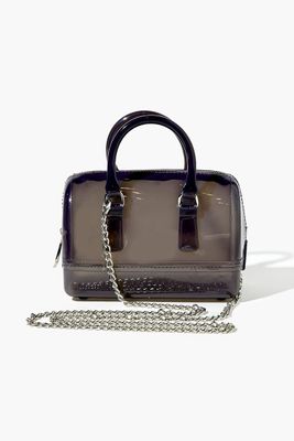 Women's Transparent Mini Crossbody Bowler Bag