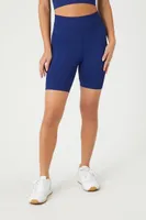 Women's Active Seamless Biker Shorts in Dark Navy Small