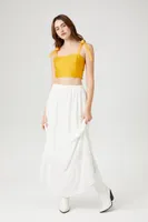 Women's Tie-Strap Crop Top