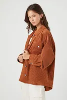 Women's Corduroy Drop-Shoulder Shacket