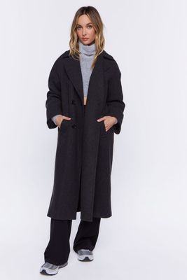 Women's Double-Breasted Duster Coat
