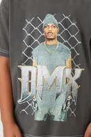 Kids DMX Graphic T-Shirt (Girls + Boys) in Charcoal, 9/10