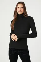 Women's Turtleneck Long-Sleeve Top