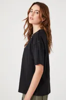 Women's Relaxed Raw-Cut Pocket T-Shirt