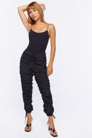 Women's Seamless Cami Bodysuit in Black, M/L