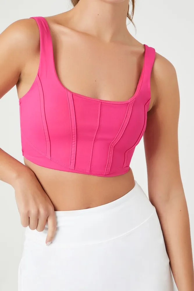 Women's Corset Longline Sports Bra
