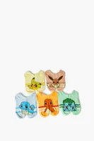 Pokémon Graphic Ankle Socks Set - 5 pack in Yellow