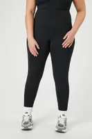 Women's Active High-Rise Leggings in Black, 2X