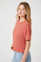 Women's Twist-Back Cropped T-Shirt