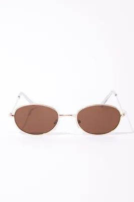 Oval Tinted Sunglasses