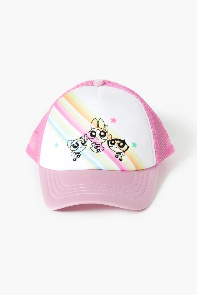 Girls The Powerpuff Girls Trucker Hat (Kids) in Pink