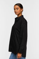 Women's Oversized Poplin Shirt Medium