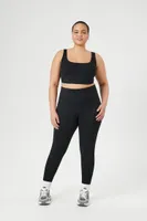 Women's Active High-Rise Leggings in Black, 2X