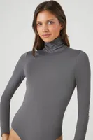 Women's Fitted Mock Neck Bodysuit