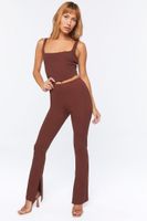 Women's Ponte-Knit Flare Pants Medium