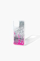 Flame Glitter Case for iPhone 12 in Pink