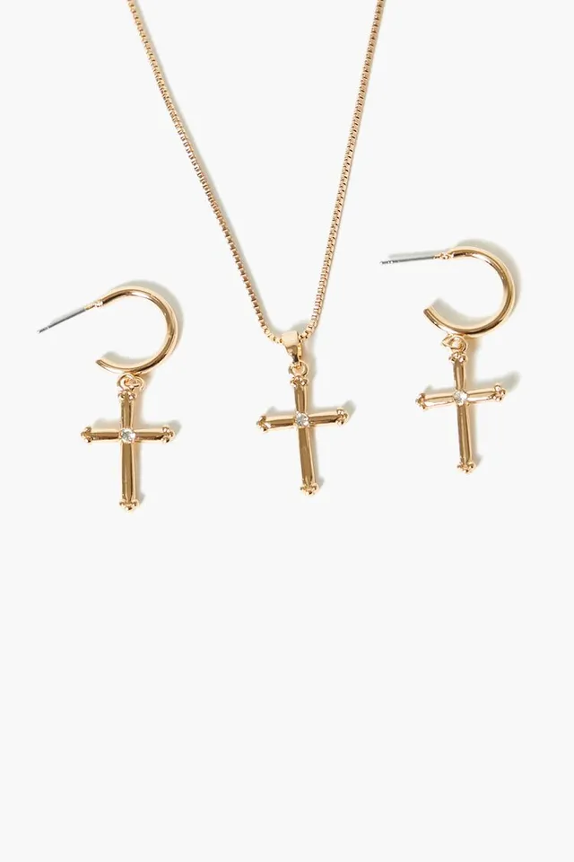 Cross Pendant Forever 21 Cross Earrings Forever 21 Cross Necklace 2025