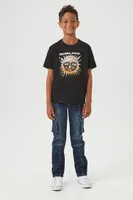 Kids Sublime Graphic T-Shirt (Girls + Boys) in Black, 13/14