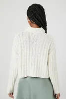 Women's Ribbed Knit Turtleneck Sweater