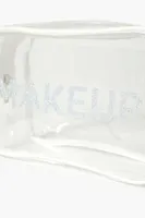 Glitter Makeup Cosmetics Bag in Clear