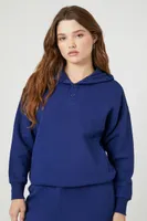 Women's Drop-Sleeve Fleece Hoodie