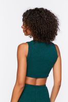 Women's Reebok Classics Cozy Tank Top in Hunter Green Medium