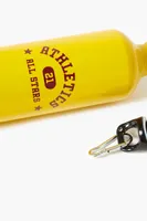 Athletics Graphic Water Bottle in Yellow