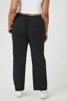 Women's Trouser Ankle Pants in Black, 1X