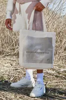 Henry R Jones II Graphic Tote Bag in Natural