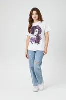 Women's RuPaul Graphic T-Shirt in White, M/L