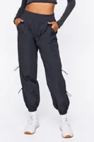 Women's Active Toggle Drawstring Joggers Black