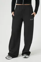 Women's Fleece New York Graphic Pants