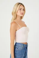 Women's Sweetheart Cropped Cami XL