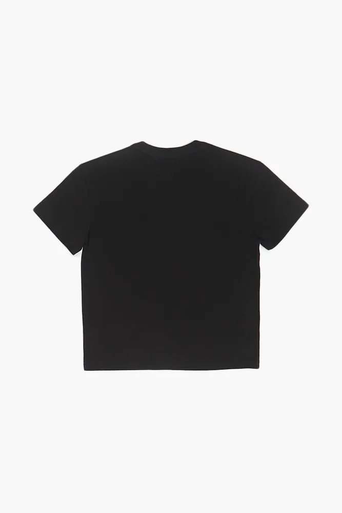 Kids Lone Shark T-Shirt (Girls + Boys) in Black, 11/12