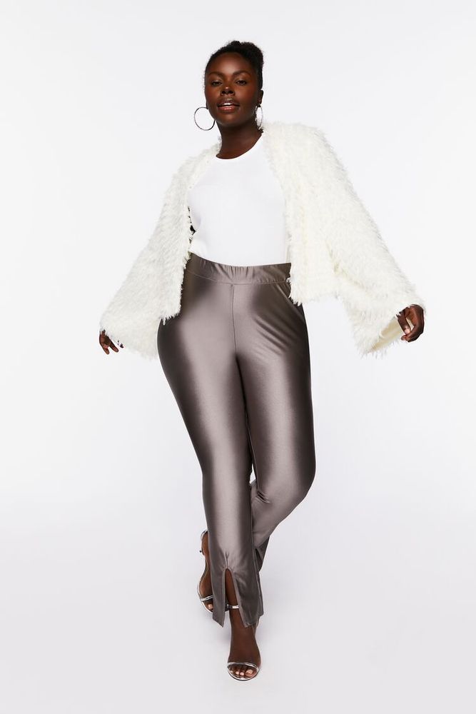 Forever 21 FOREVER 21+ Plus Size Faux Leather Leggings