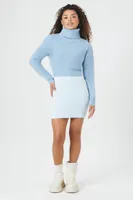 Women's Ribbed Turtleneck Sweater