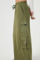 Women's French Terry Cargo Maxi Skirt XS