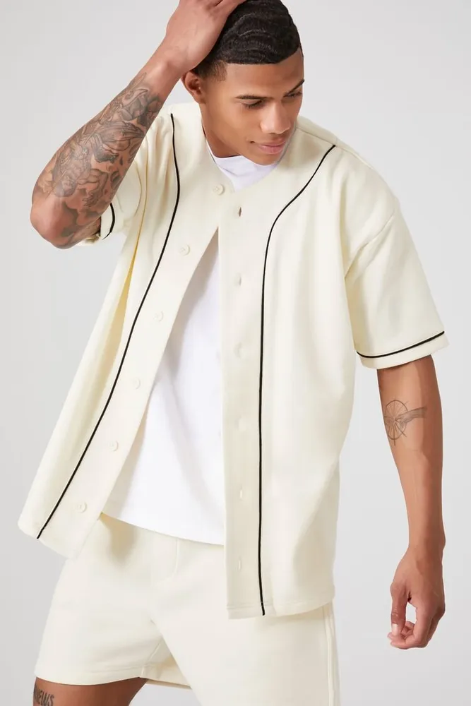 Oversized Official Man Jersey Baseball Shirt