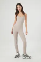 Women's Fitted Cami Jumpsuit in Goat Small