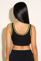 Women's Los Angeles Lakers Crop Top in Black Small